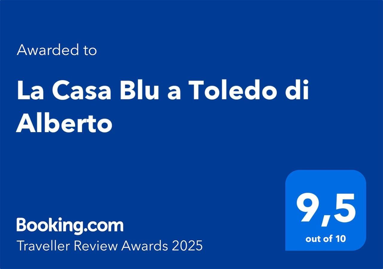 La Casa Blu A Toledo Di Alberto Neapel Exterior foto